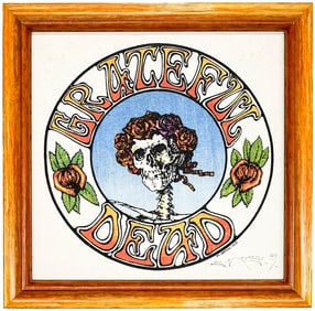 Stanley Mouse Hand Signed Print on Linen