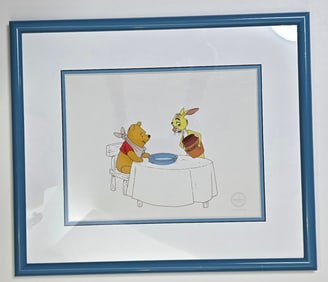 Winnie the Pooh Animation Cel Framed [Disney]