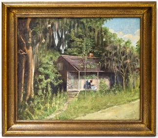 Elise Moore (Louisiana, 1878-1951) Oil/Board