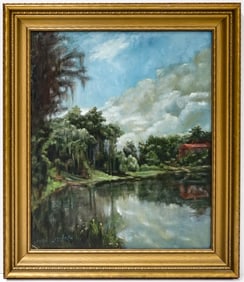 Elise Moore (Louisiana, 1878-1951) Oil/Board