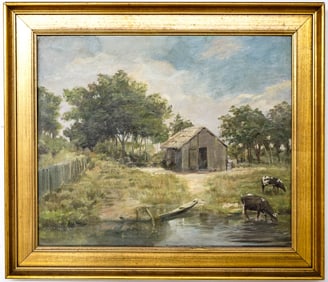 Elise Moore (Louisiana, 1878-1951) Oil/Board