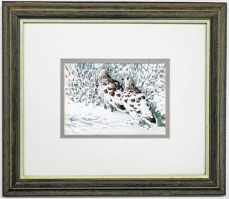 Richard Amundsen Original Framed Study