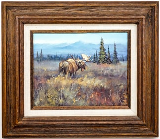 Ron Bailey Original Oil/Panel