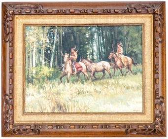 Joe Abbrescia (1936-2005) Original Oil on Canvas