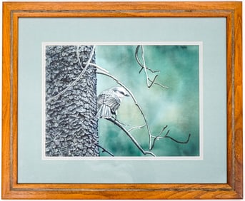 Lee Cable Framed Signed Original Gouache