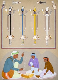 Harrison Begay Original Casein