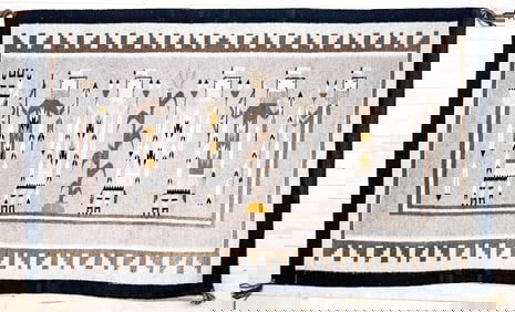 Navajo Yei Rug