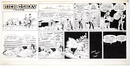 Stan Lynde Rick O'Shay 5/16/69