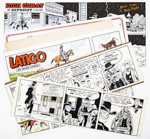 Stan Lynde Group of Art (Comic, Illustration)