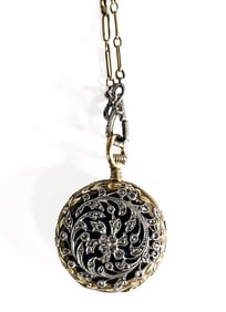 Tiffany & Co. 18K Gold & Diamond Open Face