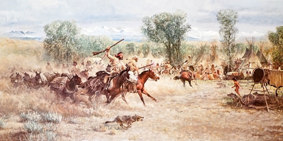 John Clymer S/N Print [Whisky Whisky]