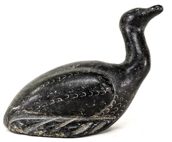 Inuit Soapstone Carving [Bird, Fowl]