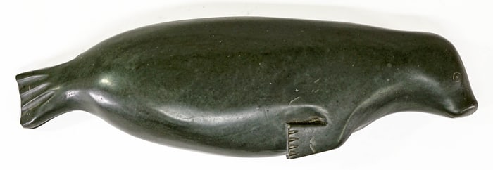 'Canada Eskimo Art' Carved Soapstone [Seal]
