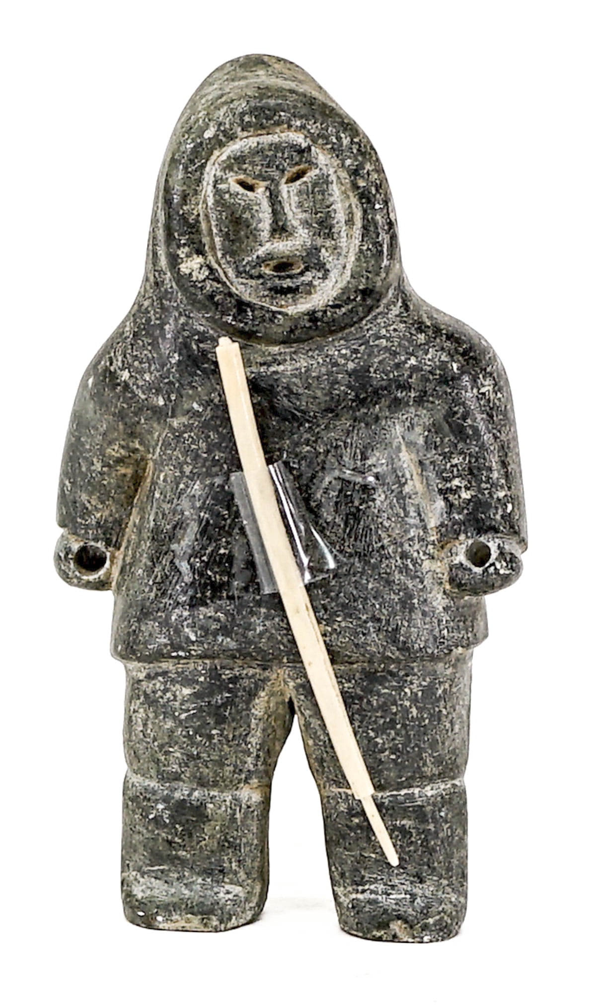Inuit Soapstone Carving [Hunter] (1 of 3)