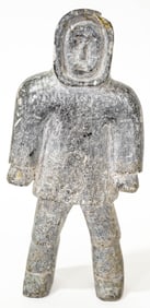 Inuit Carving Man Standing AS-IS