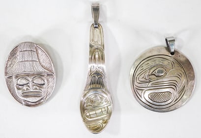 Northwest Coast SIGNED Pendants