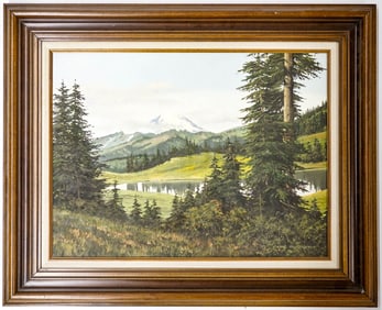 Carl Funseth Original Oil Painting [Mt. Rainier]