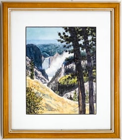 Robert Cavanaugh Framed Original Watercolor