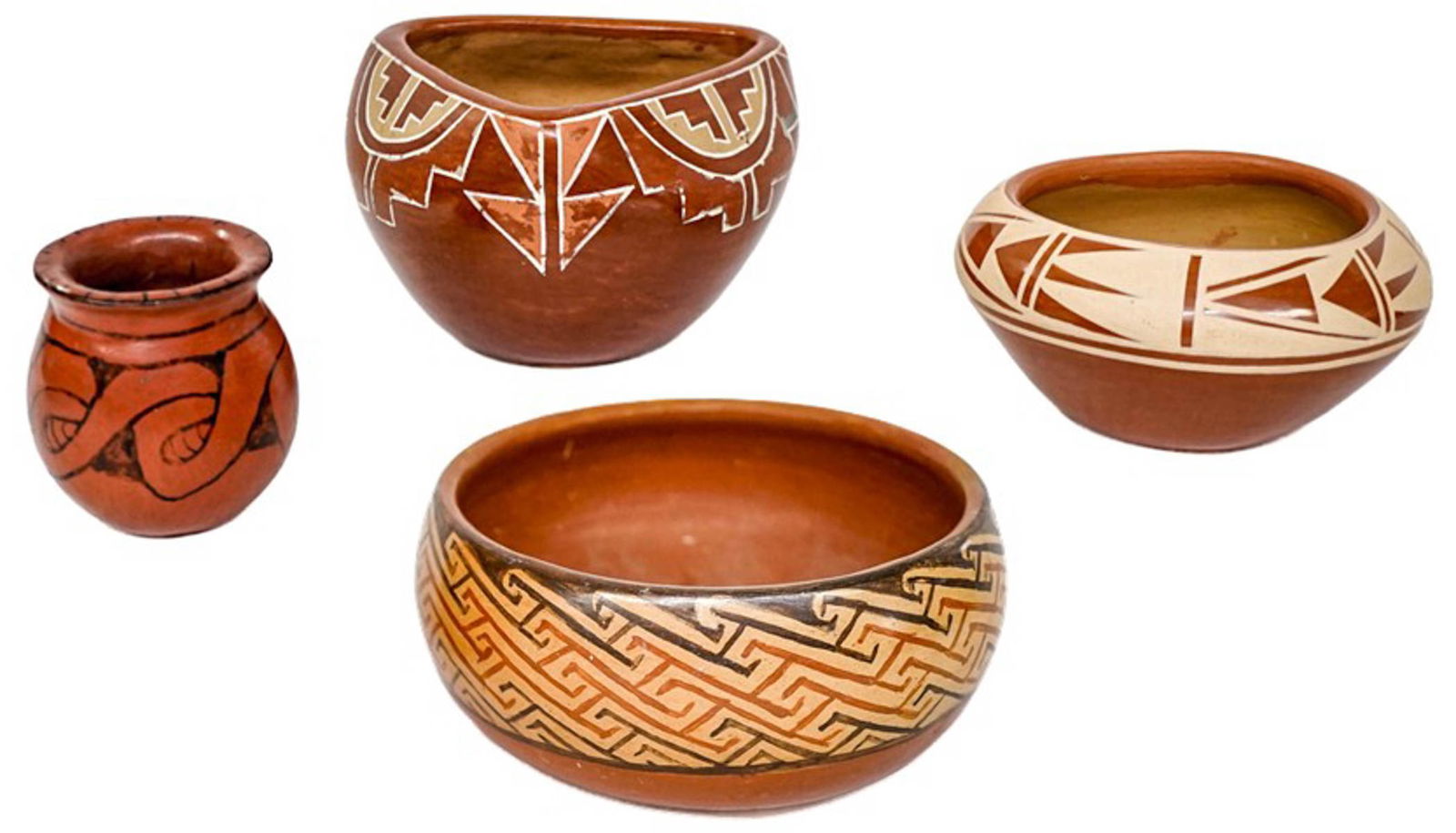 ALBERT & JOSEPHINE VIGIL SAN ILDEFONSO POTTERY (1 of 5)