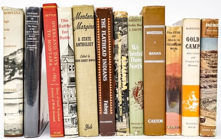 [Montana] Collection of Vintage Books-History