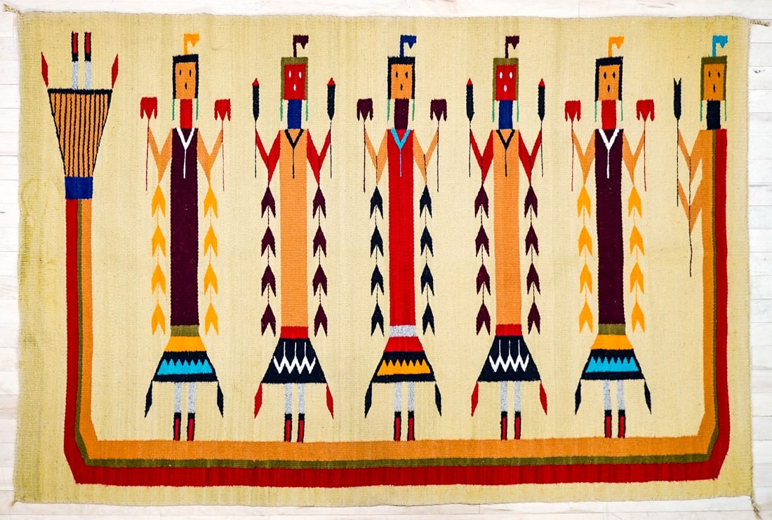 Native American Rug [Yei] (1 of 4)