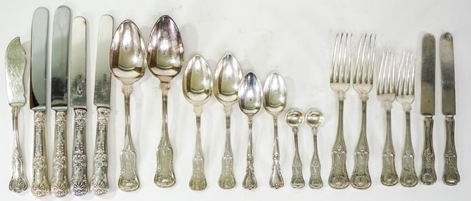 Whiting Sterling Silver Flatware [4226 grams]