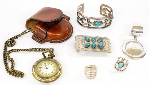 Estate lot of Navajo and Southwestern Jewelry