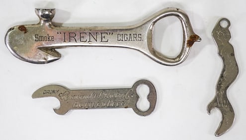 RARE (3) Montana Bottle Openers