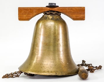 Brass 7IN Bell [Hughsville MT - School or Mine]