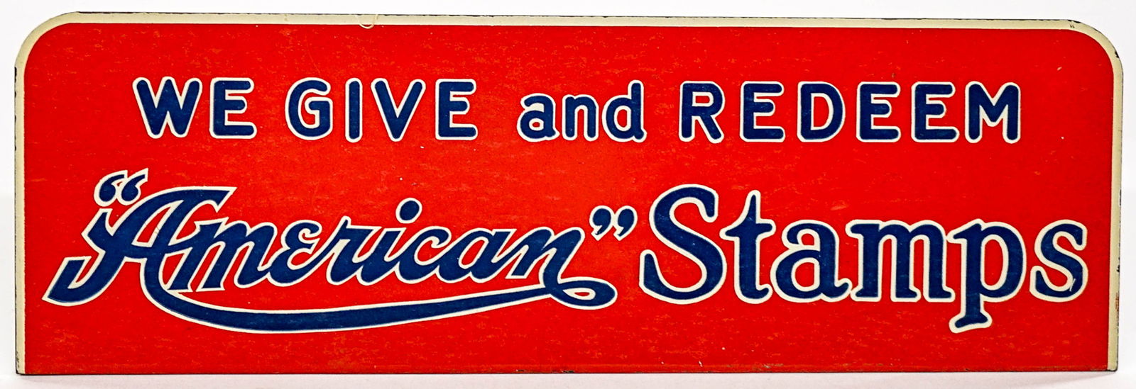 American Stamps Tin Desk Sign (1 of 3)
