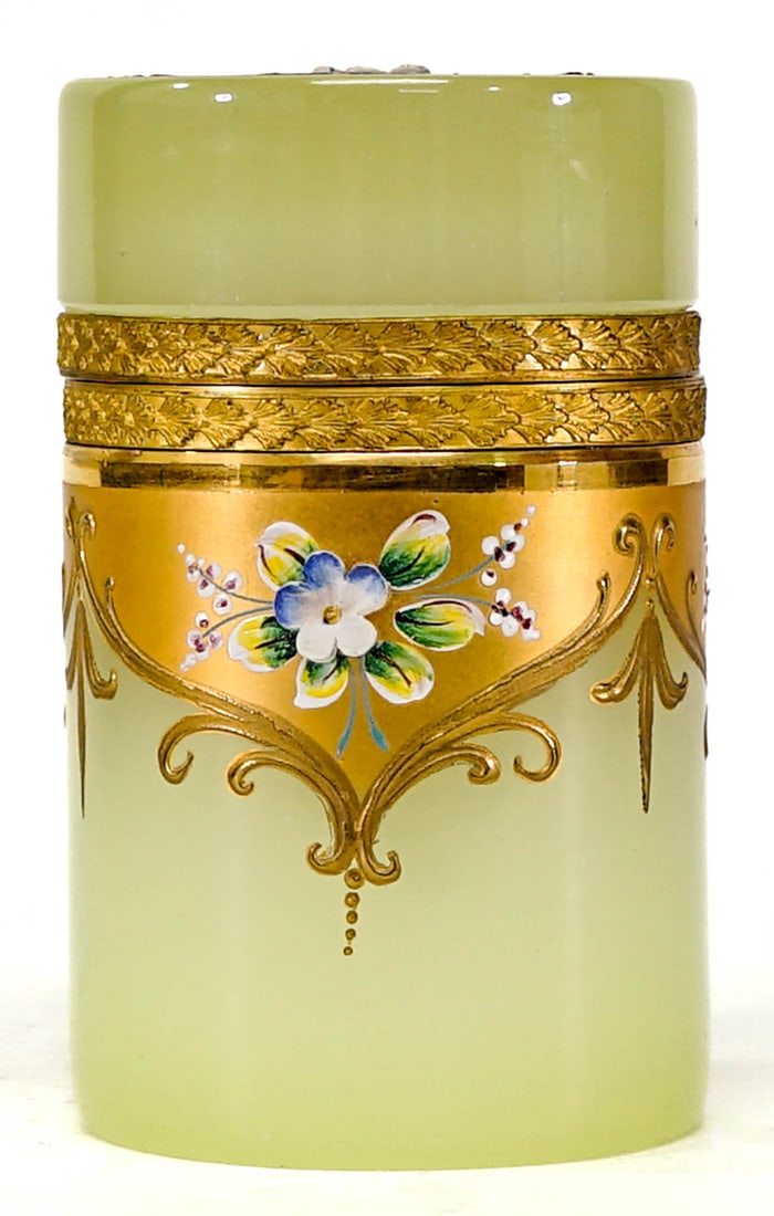 Decorative d'Art Floral Trinket Box (1 of 6)