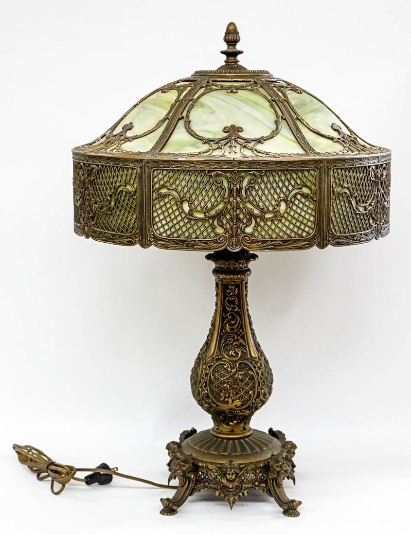 Decorative Table Lamp [Green] (1 of 5)