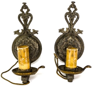 Virde Wrought Iron (2) Scones