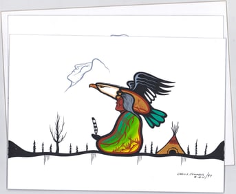 Collins Campbell (3) Original Acrylic on Board