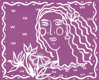 Leslie Van Stavern Millar II (Montana) Serigraph