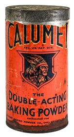 Antique Calumet Baking Soda Advertising Tin