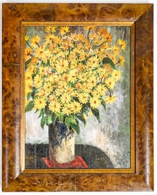 Jan Koren Signed Original Oil on Canvas