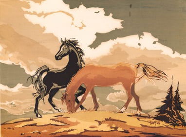 Janet Middleton (Canada) Signed Serigraph