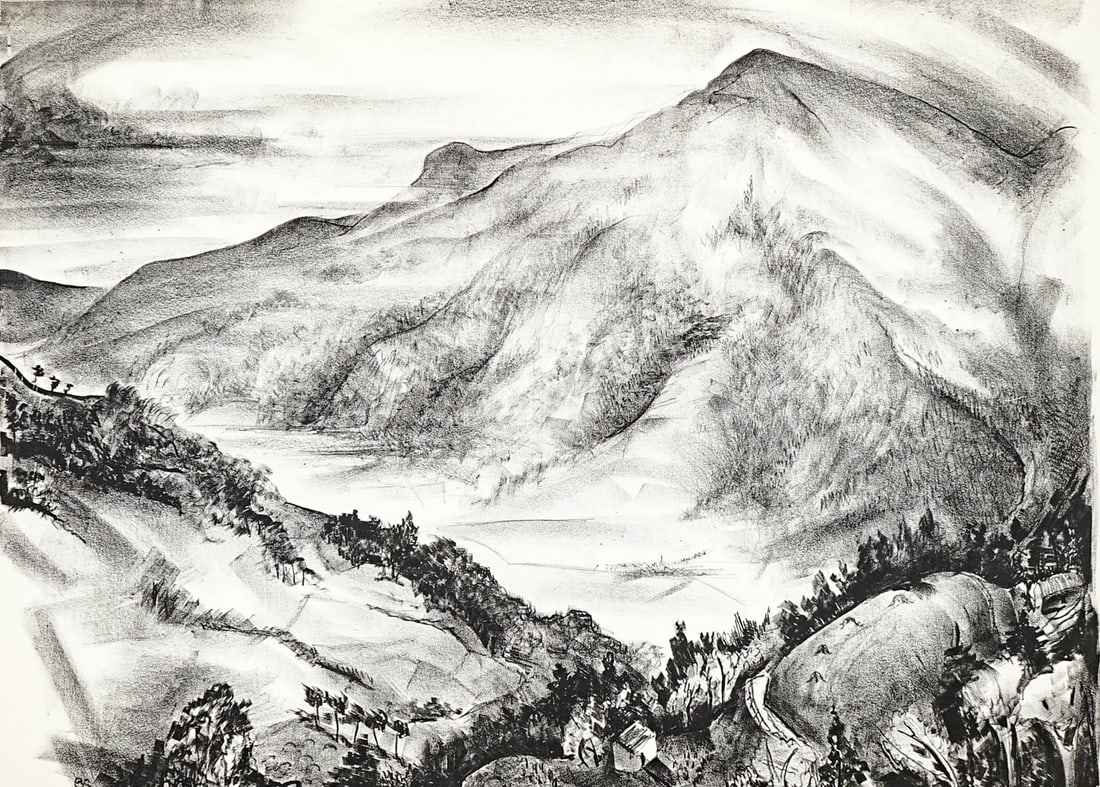 Benton Spruance Hand Signed Lithograph (1 of 6)