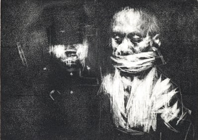 Jack Levine Original Hand Signed Aquatint