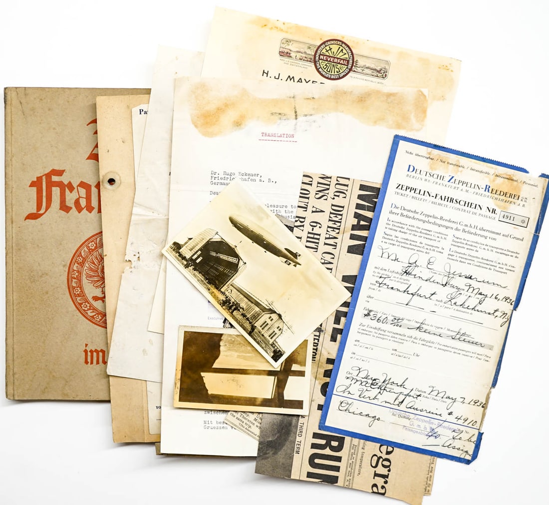 A Group of Hindenburg Items (1 of 11)