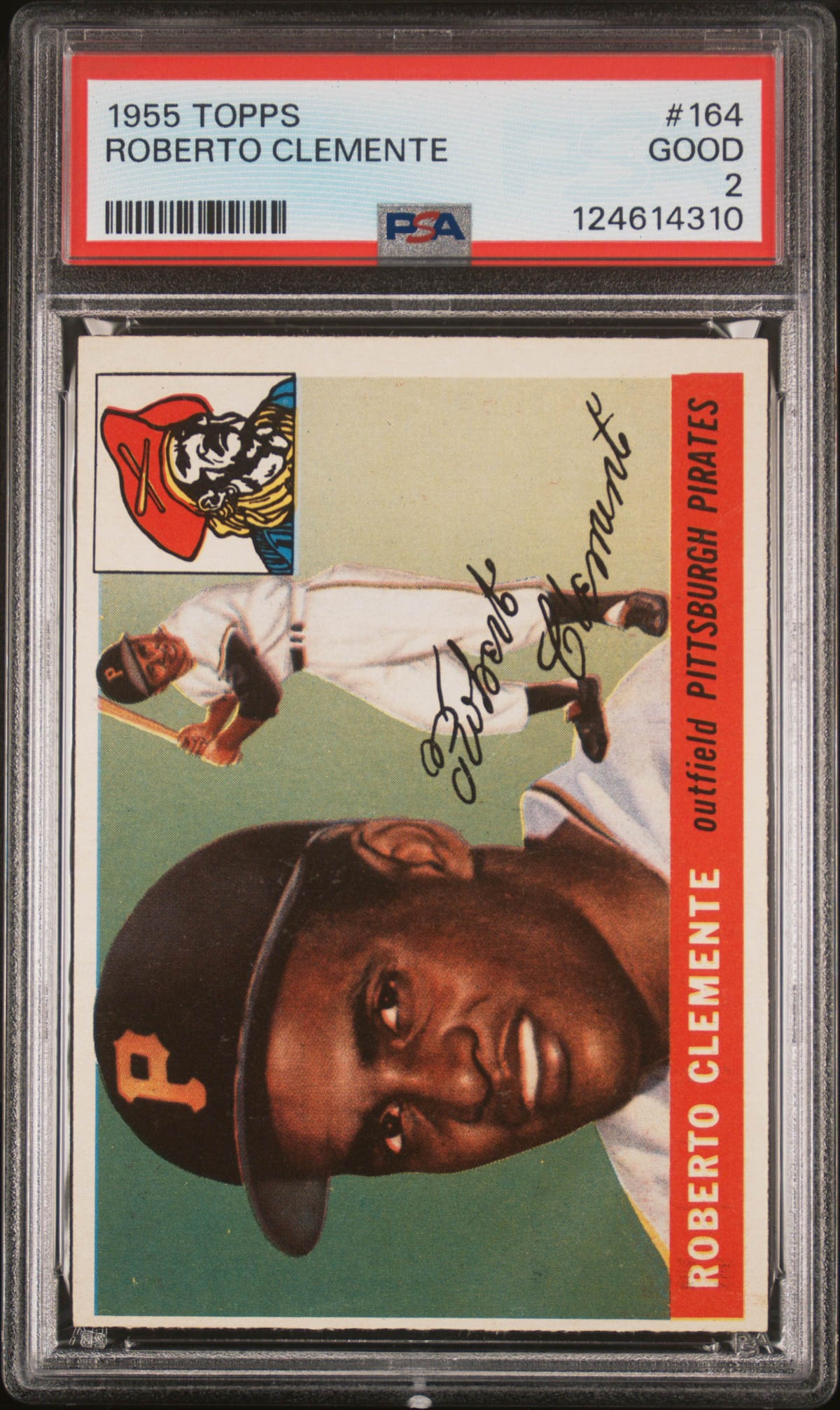 Roberto Clemente 1955 Topps #164 PSA 2 (1 of 2)