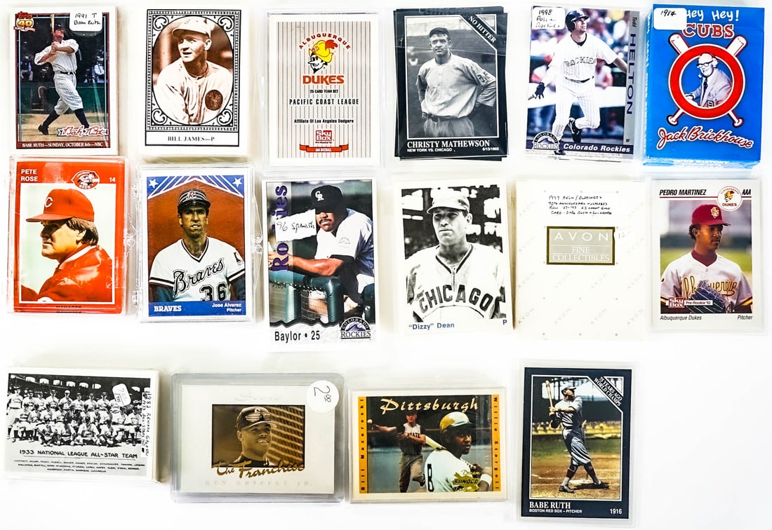 [TCMA, Sets, Old-Time Tributes] Baseball Cards (1 of 2)