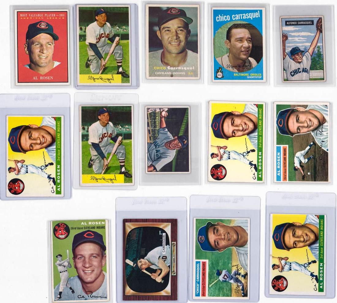 Chico Carrasquel Vintage Baseball Cards (14) (1 of 5)