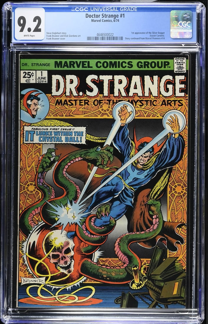 Doctor Strange #1 6/74 CGC 9.2 (1 of 2)