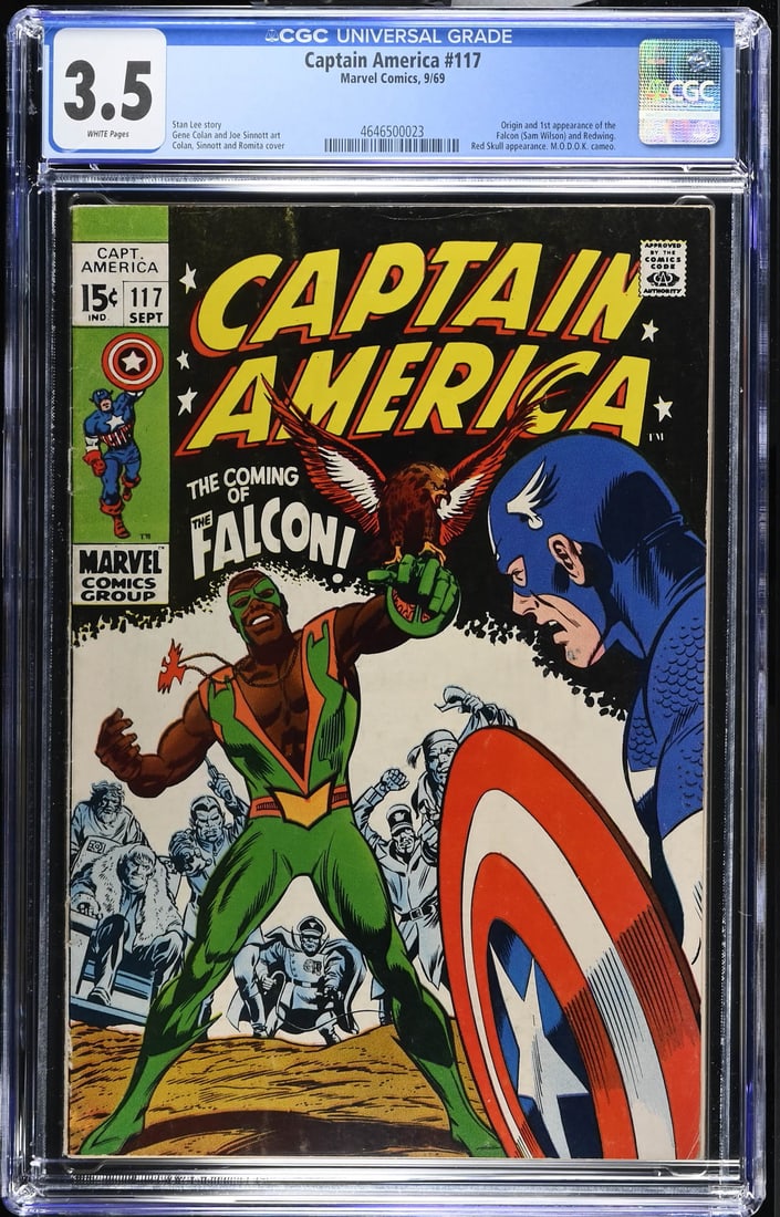 Captain America #117 9/69 CGC 3.5 (1 of 2)