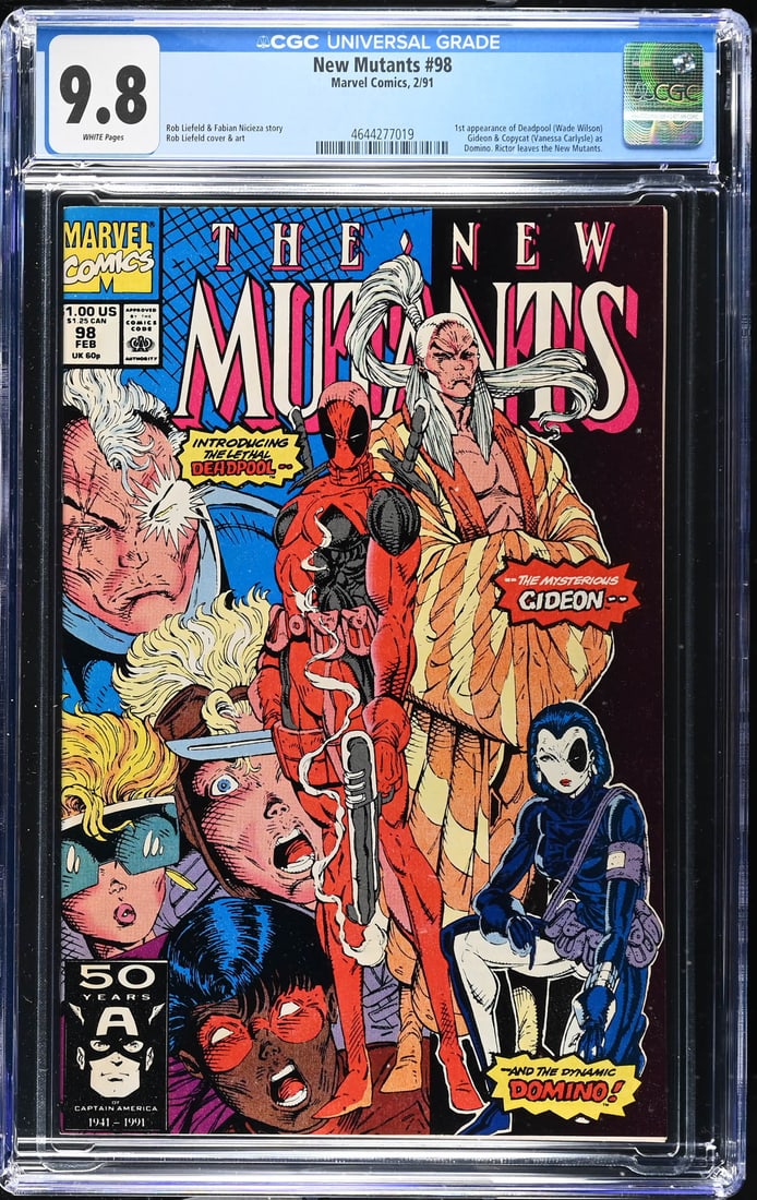 New Mutants #98 2/91 CGC 9.8 (1 of 2)