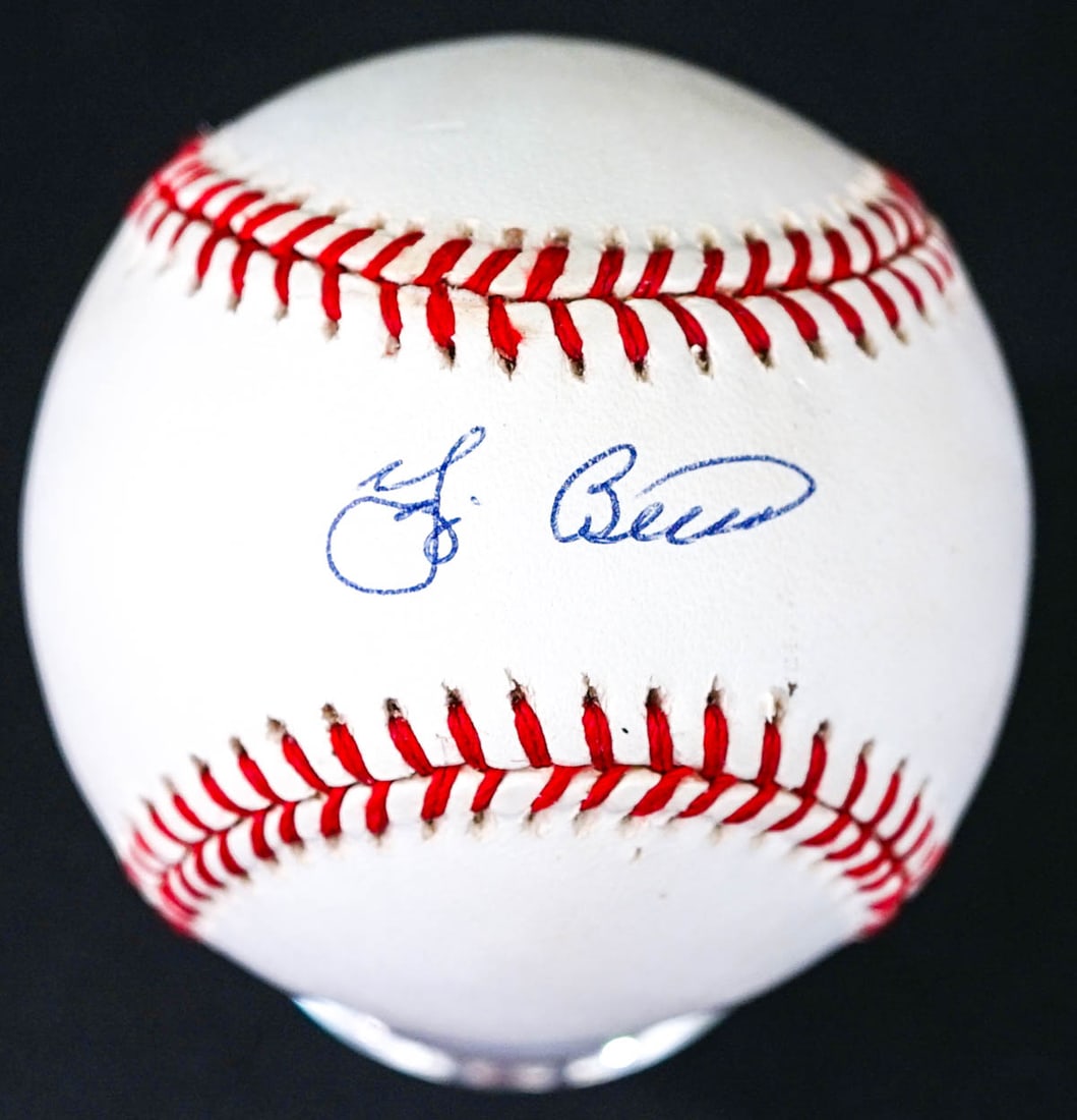 Yogi Berra SIGNED Baseball BAS COA (1 of 3)