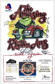 Amazing Rhythm Aces BAND SIGNED 11X17 Poster