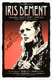 Iris Dement SIGNED 17x11 Poster